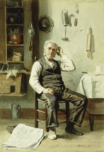 困惑、1881 作： Thomas Hovenden