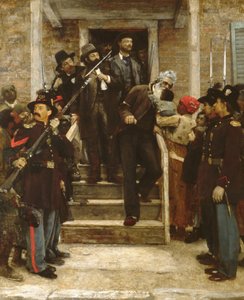 ジョンブラウンの最後の瞬間、1882-84年。 作： Thomas Hovenden
