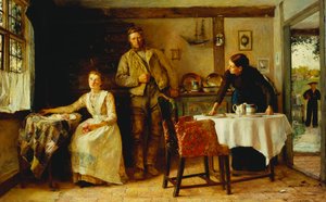 船乗りの帰還、 作： Thomas Hovenden
