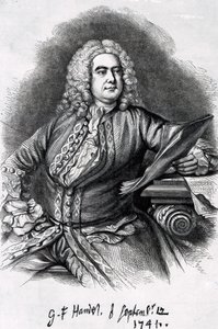 ジョージフレデリックヘンデル、1749年（メゾティント）