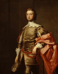 ジョン・ヴァン・デル・ウォール、c。 1745年。 作： Thomas Hudson