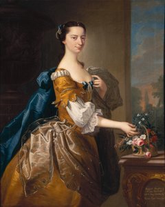 マーガレット、ジョージチャドリー卿の娘、ヘンリーオクセンドンと結婚 作： Thomas Hudson