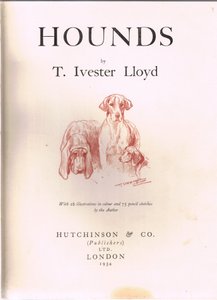 「猟犬」からの口絵 作： Thomas Ivester Lloyd