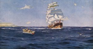 バルパライソ沖 作： Thomas J. Somerscales