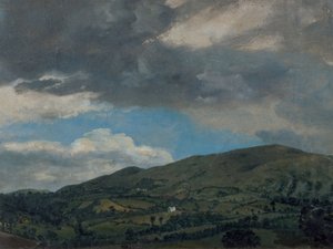 ペンケリグ、ウェールズ、1772年。 作： Thomas Jones