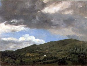 ペンケリッグ、ウェールズ、1772 作： Thomas Jones