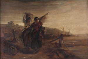 「バスク地方の漁師」、1880～1891年 作： Thomas Kent Pelham