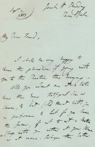 トーマスローレンス卿からの手紙、1819年1904年