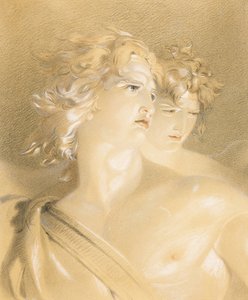 アンジュ・デチュ-堕天使としてのサタン、ローレンス卿、トーマス卿 作： Thomas Lawrence