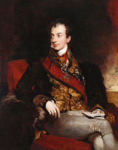 メッテルニヒ公クレメンス・ローター・ヴェンツェル（1773～1859年） 作： トーマス・ローレンス