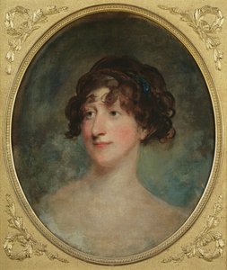 女性の頭 作： Thomas Lawrence