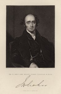 ジョン・ウィルソン・クローカー 作： Thomas Lawrence
