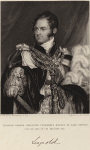 ベルギー国王レオポルド1世 作： Thomas Lawrence