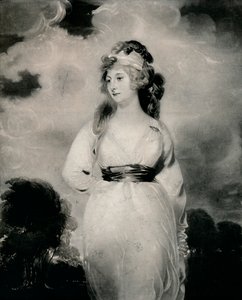レディーアメリアアンホバート、Vicountess Castlereagh、ロンドンデリーのマルキオネス、c1800、1 作： Thomas Lawrence