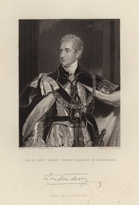 ロンドンデリーの侯爵 作： Thomas Lawrence