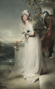キャサリン・グレイの肖像、レディ・マナーズ、1794 作： Thomas Lawrence