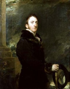 第6代シャフツベリー伯爵、クロプリー・アシュレイ・クーパーの肖像 作： Thomas Lawrence