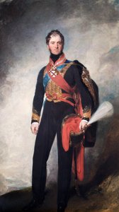 初代アングルシー侯爵ヘンリー・ウィリアム・パジェットの肖像、イギリス兵、1818年。