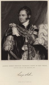 レオポルド1世の肖像 作： Thomas Lawrence