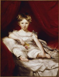 マスター・アインズリーの肖像 - Portrait of Master Ainslie- サー・トーマス・ローレンス（1769-1830）の絵画、油彩・キャンバス、90x70cm。 作： Thomas Lawrence