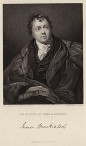 ジェームズ・マッキントッシュ卿の肖像 作： Thomas Lawrence