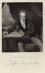 ジェフリー・ワイアットビル卿の肖像 作： Thomas Lawrence