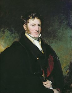 ジョン・ベケット卿の肖像（キャンバスに油彩） 作： Thomas Lawrence