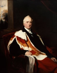 ニコラス・ヴァンシッタート卿の肖像、初代ベクスリー男爵、1825年。 作： Thomas Lawrence
