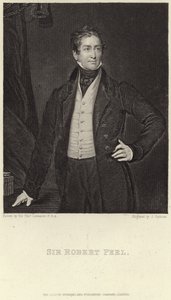 ロバート・ピール卿の肖像 作： Thomas Lawrence