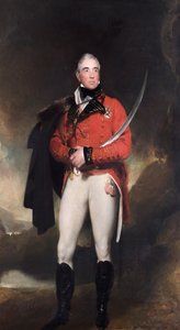 トーマス・グラハムの肖像、リネドック卿、イギリス兵、c1817。 作： Thomas Lawrence