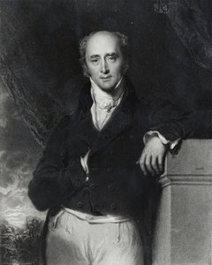 右の名誉あるチャールズグレイの肖像、アールグレイ（1764-1845）、J。コクランによって彫刻 作： Thomas Lawrence