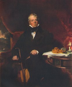 ウォルタースコット卿、1771〜1832年、1820〜1826年、1942年。 作： Thomas Lawrence