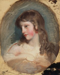 女の子の研究、c1800。