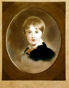ローマの王（ナポレオン2世）（1811年～1832年）ナポレオン1世の息子である少年（油彩・キャンバス