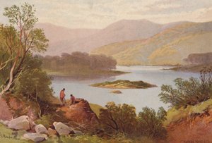 キラーニー湖、キラーニー (カラー リソ) 作： Thomas Leeson the Elder Rowbotham