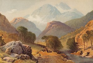 スコットランド、ベンベニュー（カラーリソ） 作： Thomas Leeson the Elder Rowbotham