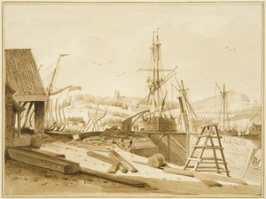 ウェスタン・ワッピング・ドック 作： Thomas Leeson the Elder Rowbotham