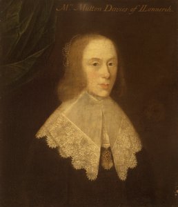 Gwysaney の Anne Davies 夫人、1630 年頃。 作： Thomas Leigh