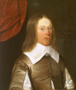 Gwysaney の Robert Davies 1616 年から 1666 年、1643 年。 作： Thomas Leigh