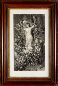フローラ（彫刻 作： Thomas Lewis Atkinson