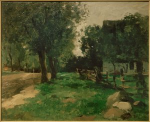 村の通り 作： Thomas Ludwig Herbst