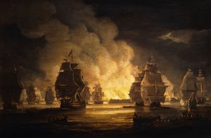 アルジェの戦い：砲撃、1824年
