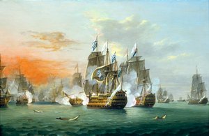 聖者の戦い 作： Thomas Luny