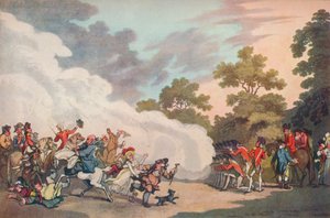ハイドパークでの運動会、1789 年、1914 年 作： Thomas Malton II
