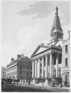 セントジョージズブルームズベリー、1799 作： Thomas Malton Jnr.