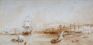 グレイブセンド、ケント、c1830 作： Thomas Mann Baynes