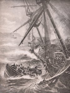 規律、1842年テーブルベイでの「アバクロンビー・ロビンソン号」の喪失、Bibbys Annual 作： Thomas Marie Madawaska Hemy