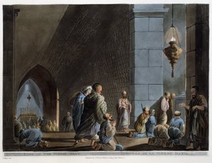 聖母マリアの墓。 「エジプトの景色」で 作： Thomas Milton