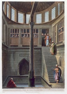 ナイロメーターの眺め、カイロ、エジプト、1802
