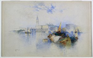 サンマルコ盆地 作： Thomas Moran